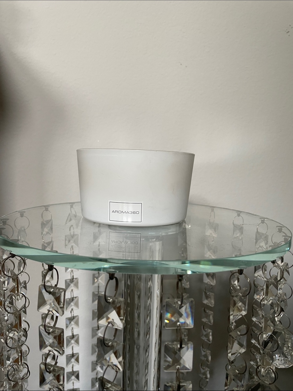 Aroma360 3 wick MY WAY White candle